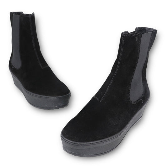 Tod’s Stiefeletten Wildleder schwarz Gr. 39