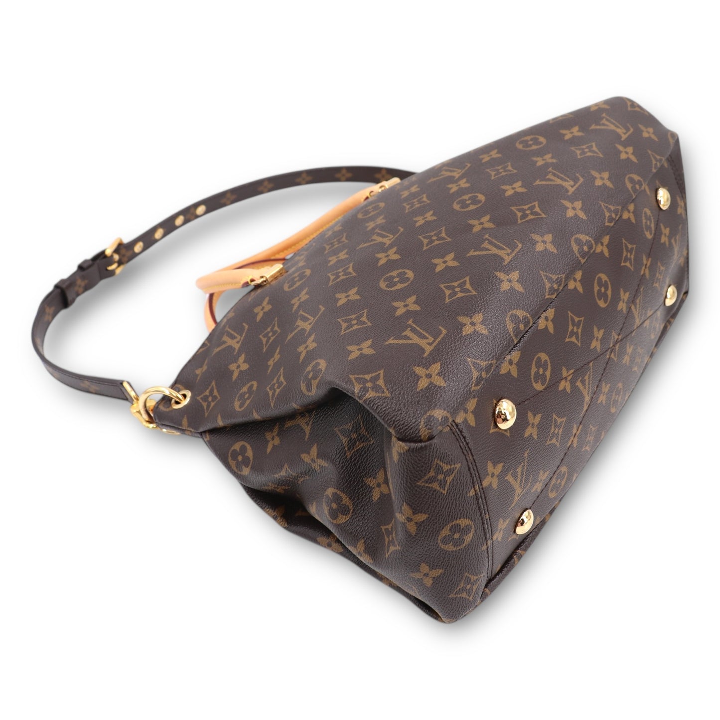 Louis Vuitton Pallas MM Monogram safran