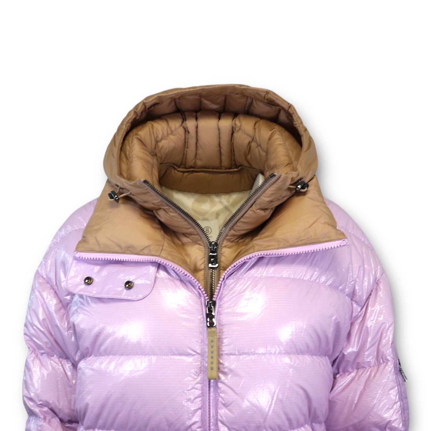 Bogner Daunenjacke braun/lila Gr. 40