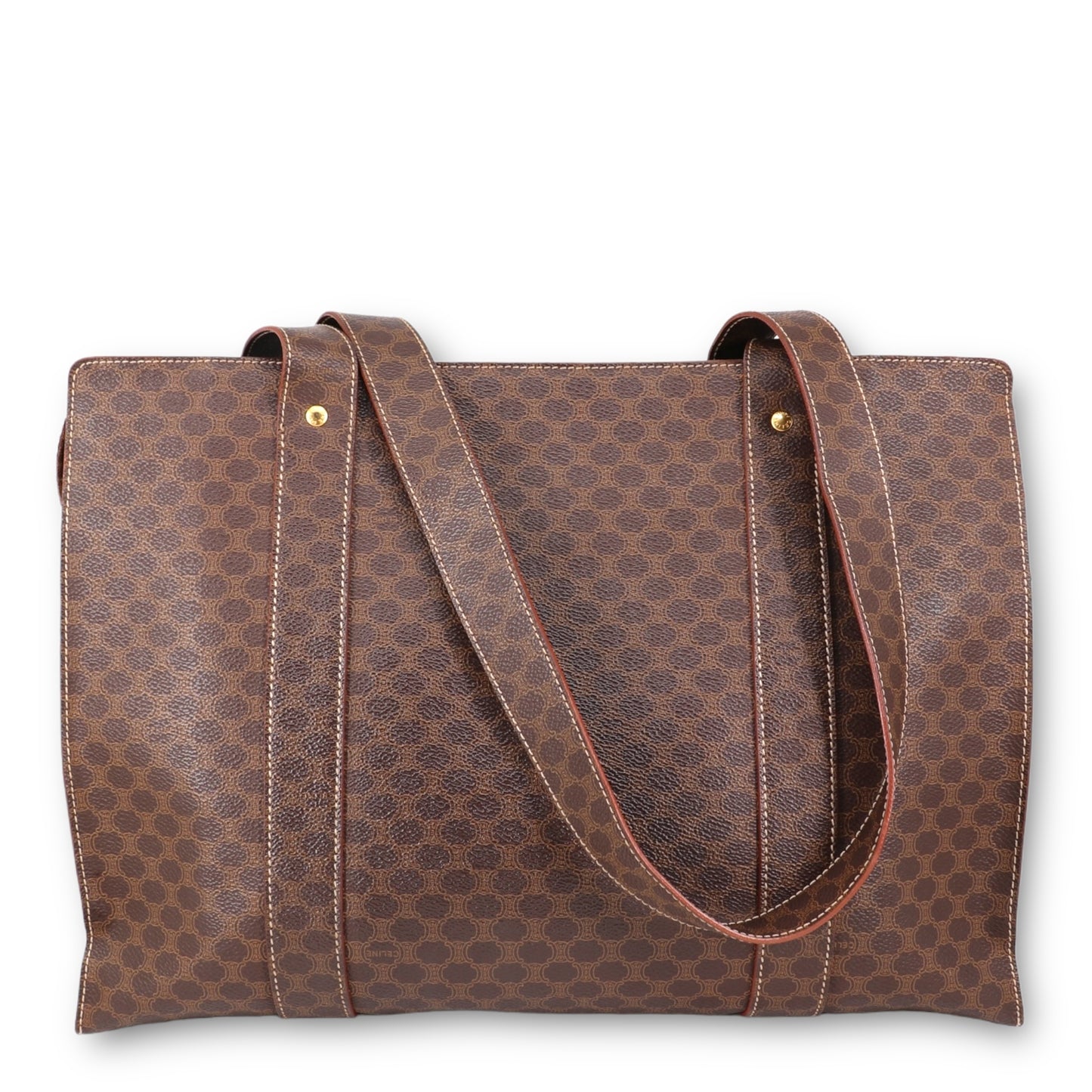 Céline Macadam Shopper braun