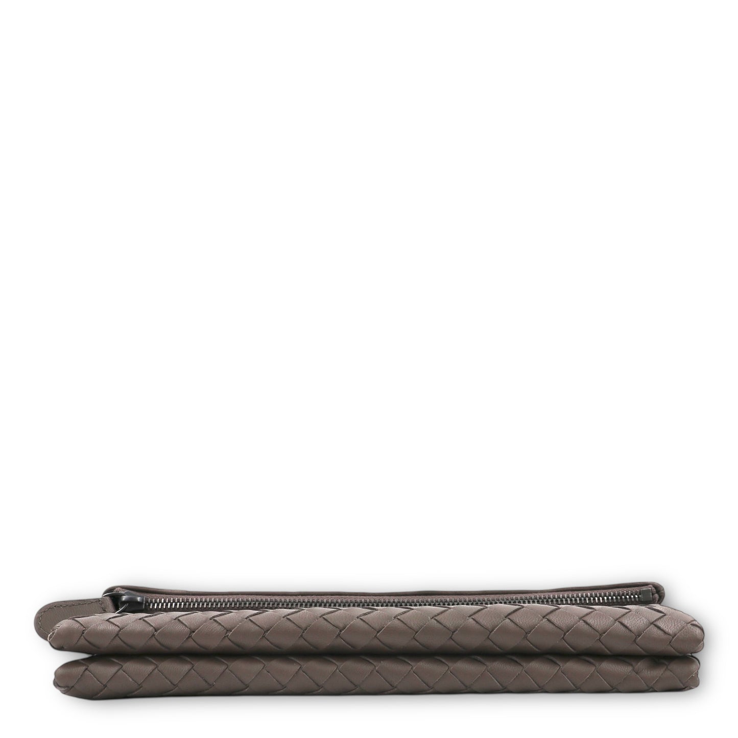 Bottega Veneta Clutch Intrecciato taupe