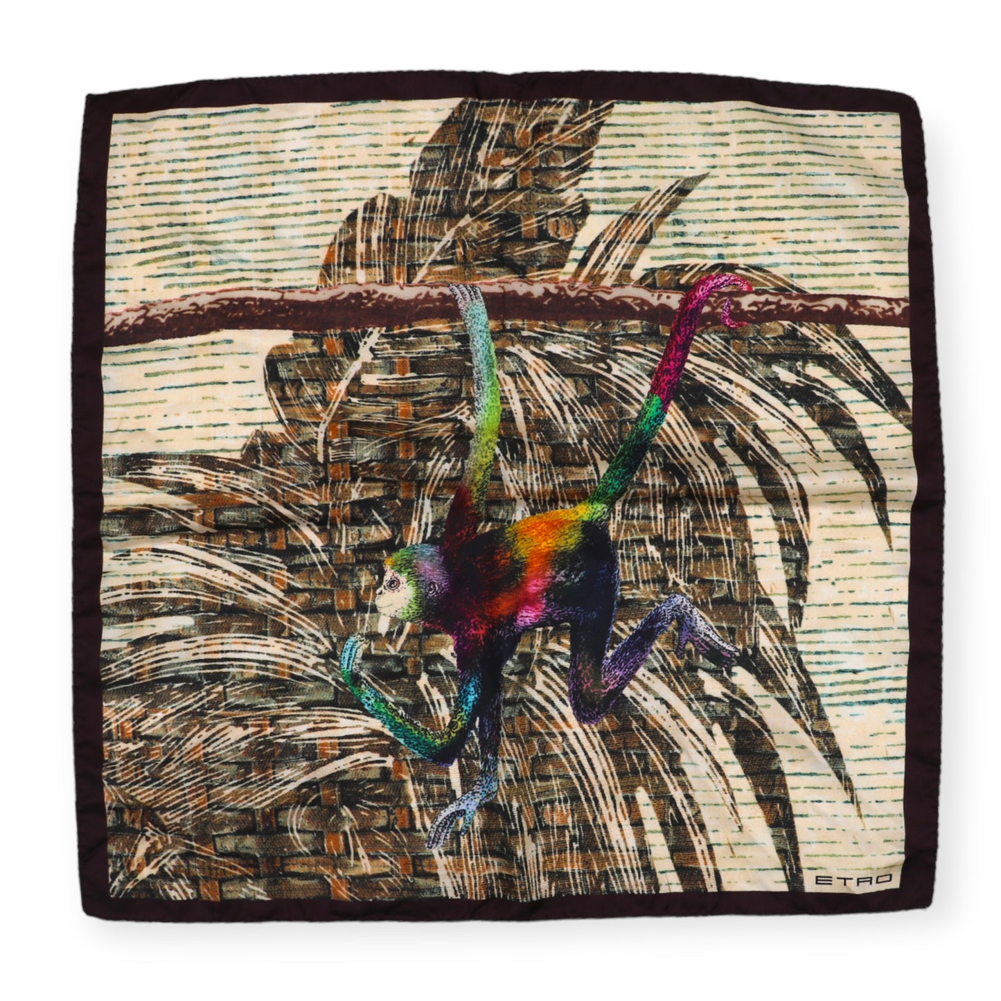 Etro Einstecktuch beige