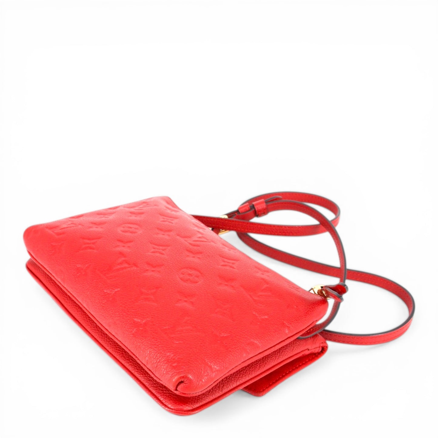 Louis Vuitton Twice empreinte rot
