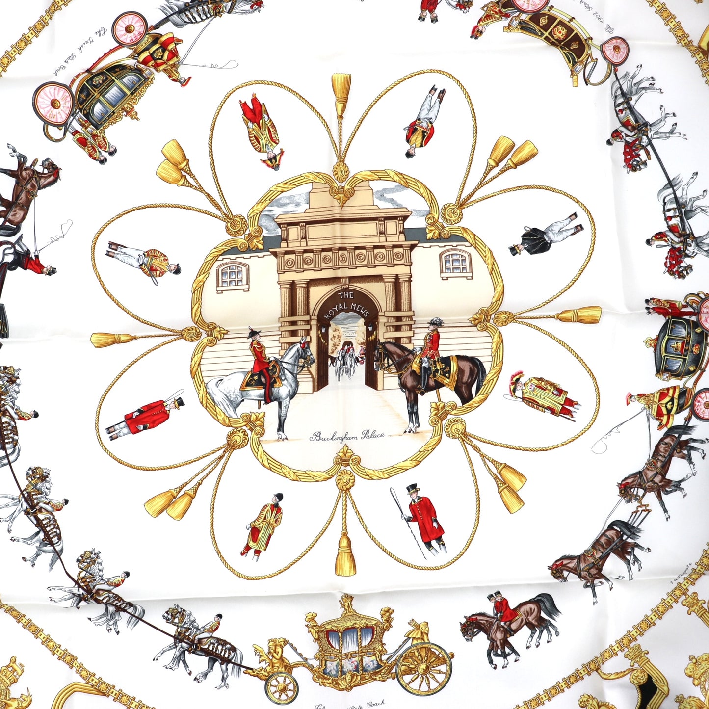 Hermès Carré "The royal mews"