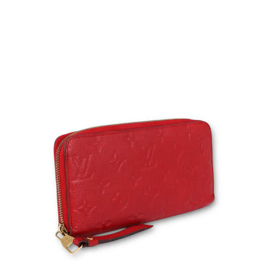 Louis Vuitton Zippy empreinte cerise