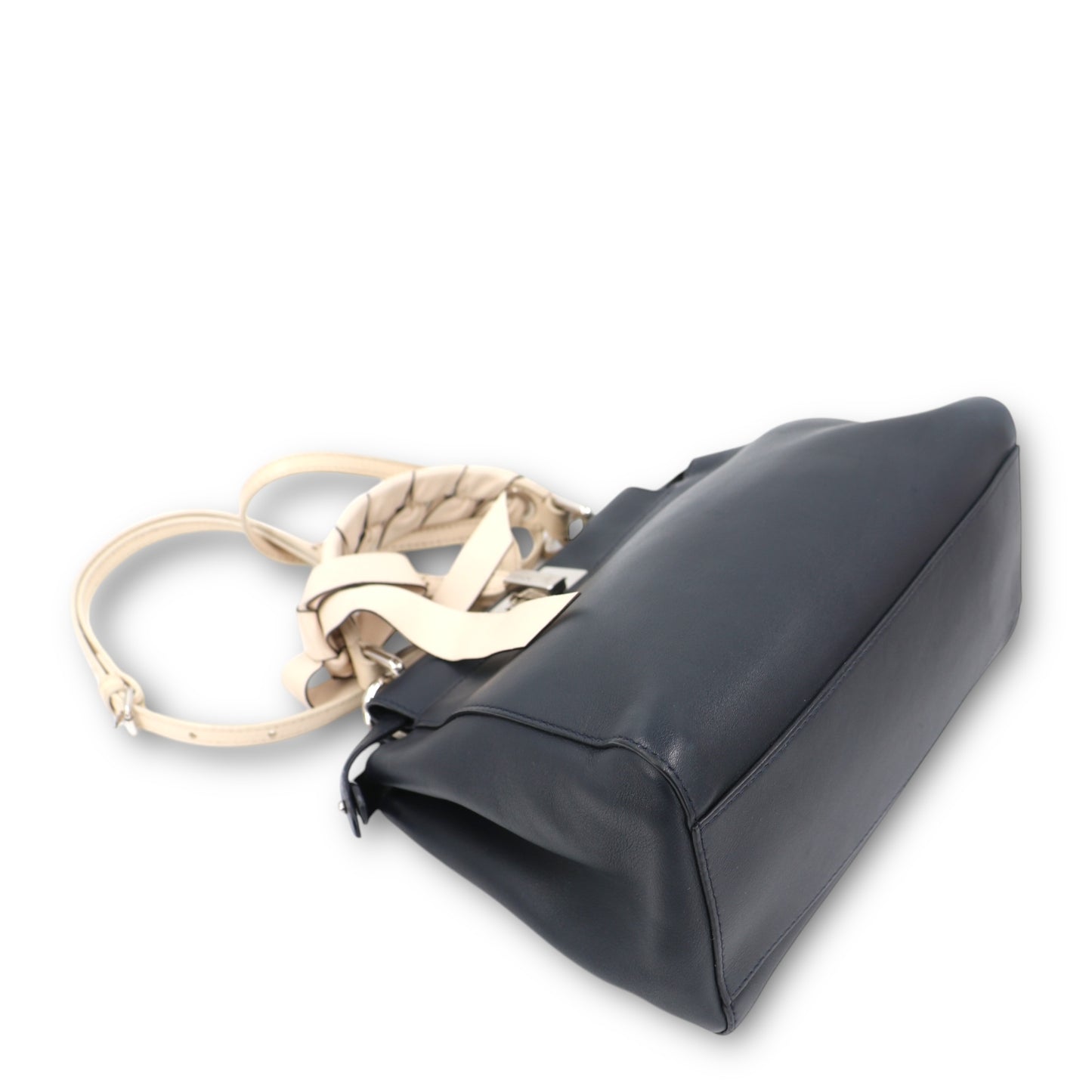 Fendi Mini Peekaboo bow marine