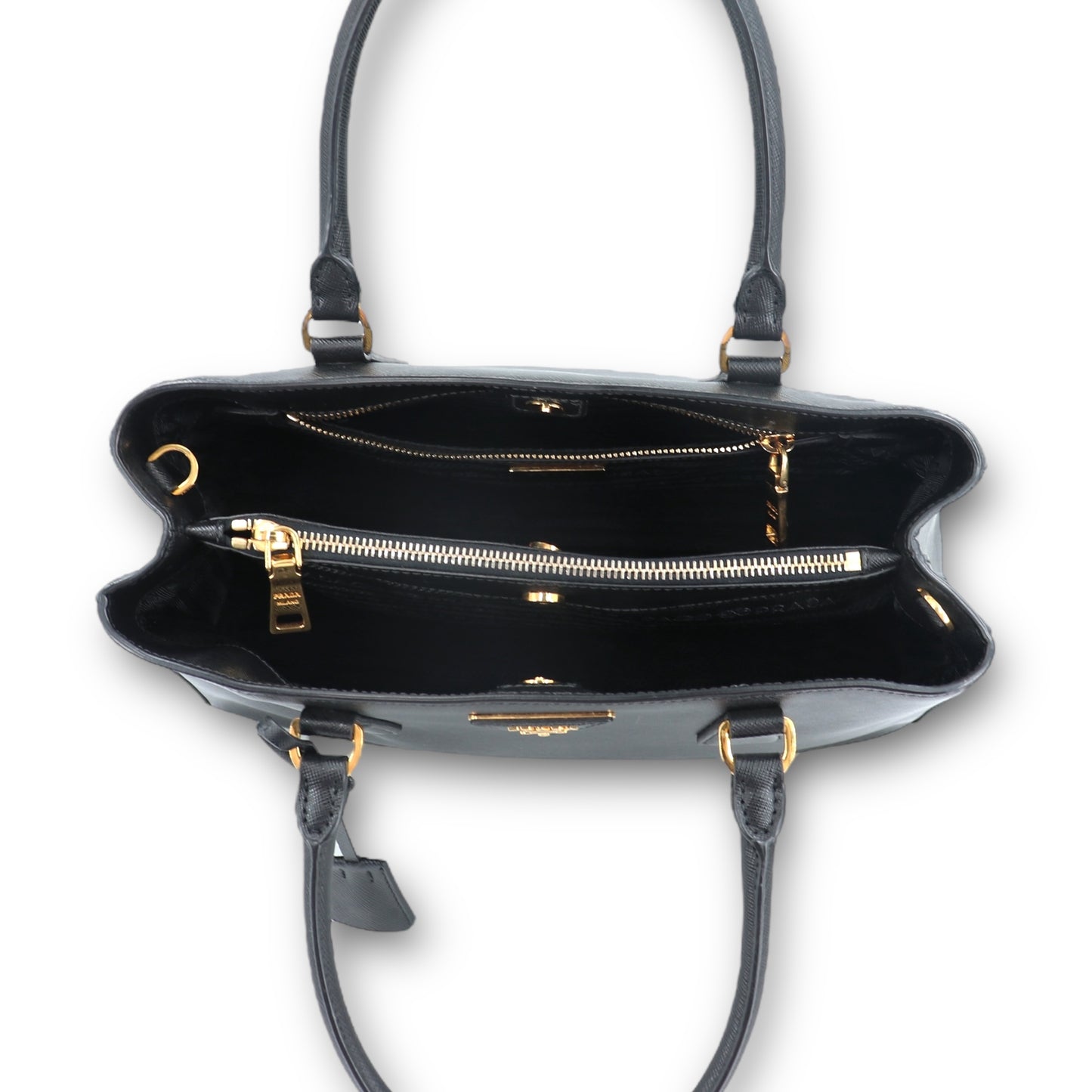 Prada Galleria large two-way schwarz