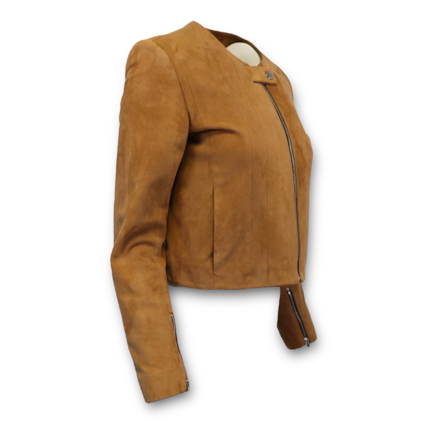 Sandro Wildlederjacke braun Gr. 1 (36)