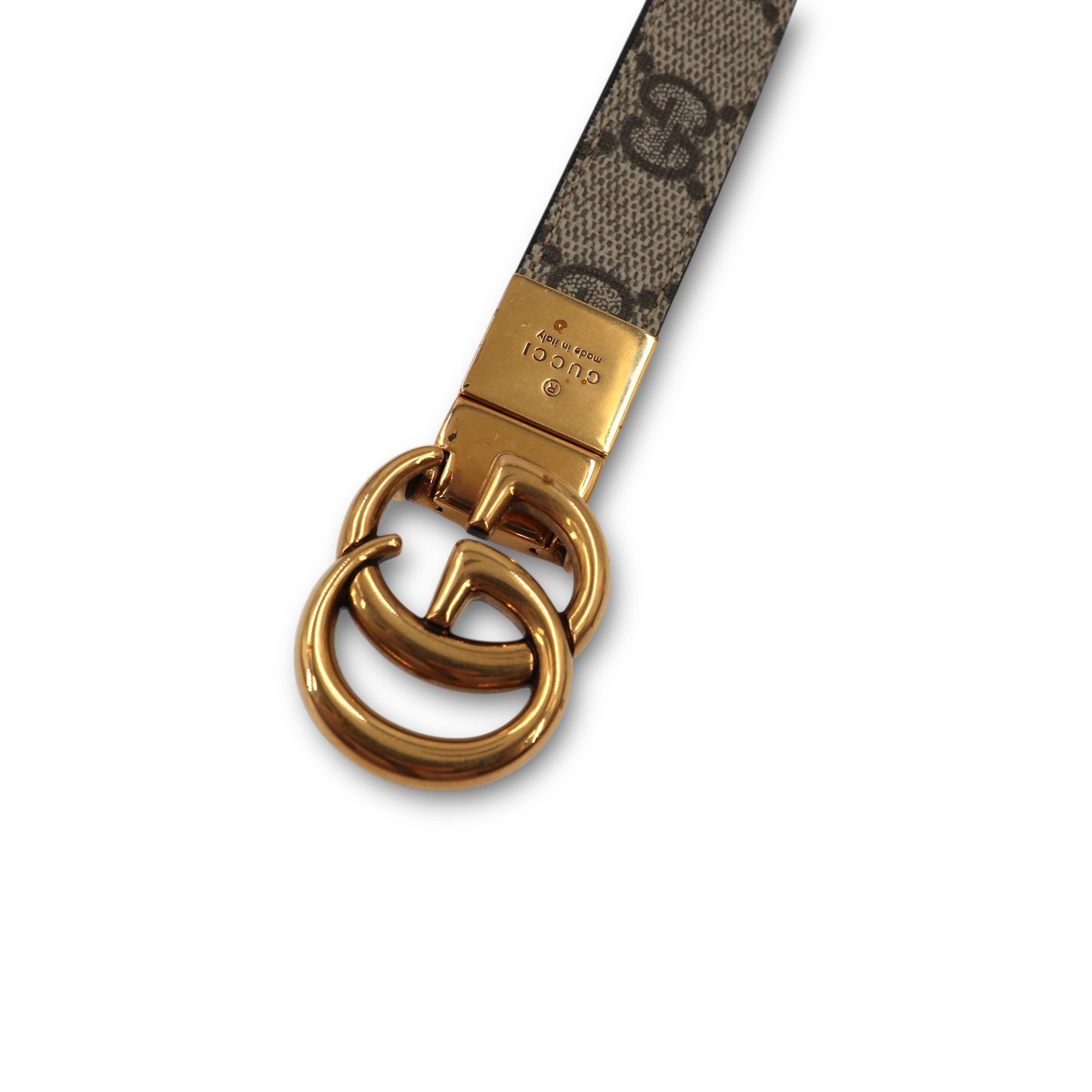 Gucci Marmont Wendegürtel GG/schwarz Gr. 110