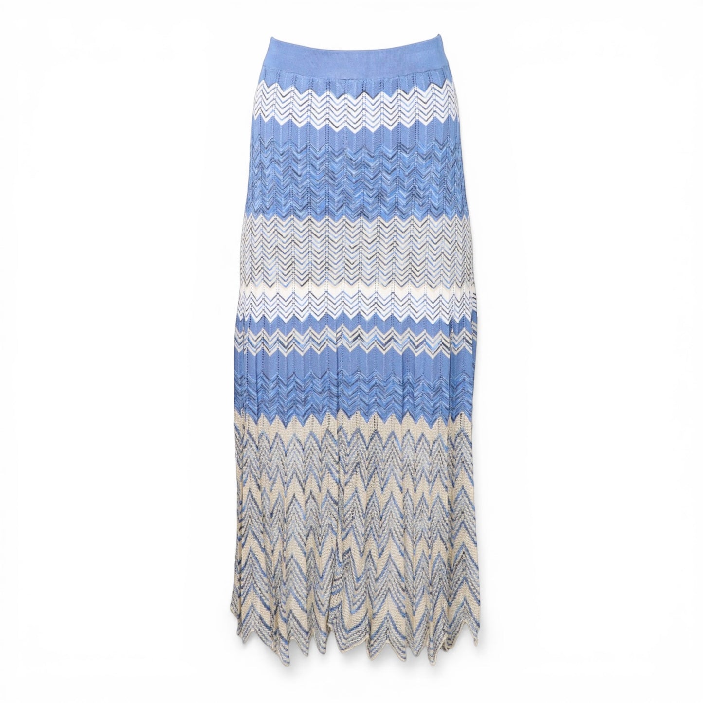 Sandro 2-Teiler blau-beige Gr. 34/36