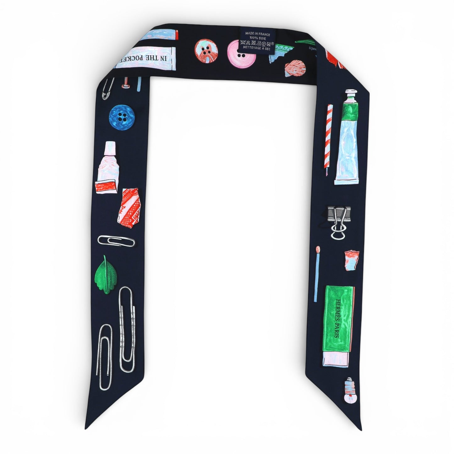 Hermès Twilly "In the pocket" marine