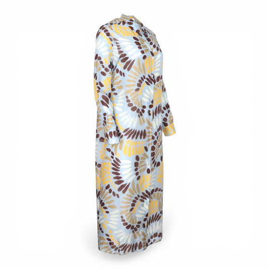 Jucca Kleid Seide gemustert IT 40 DE 36