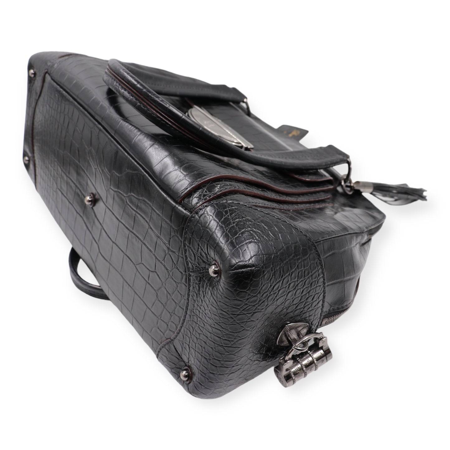 Lancel x Adjani Schultertasche schwarz
