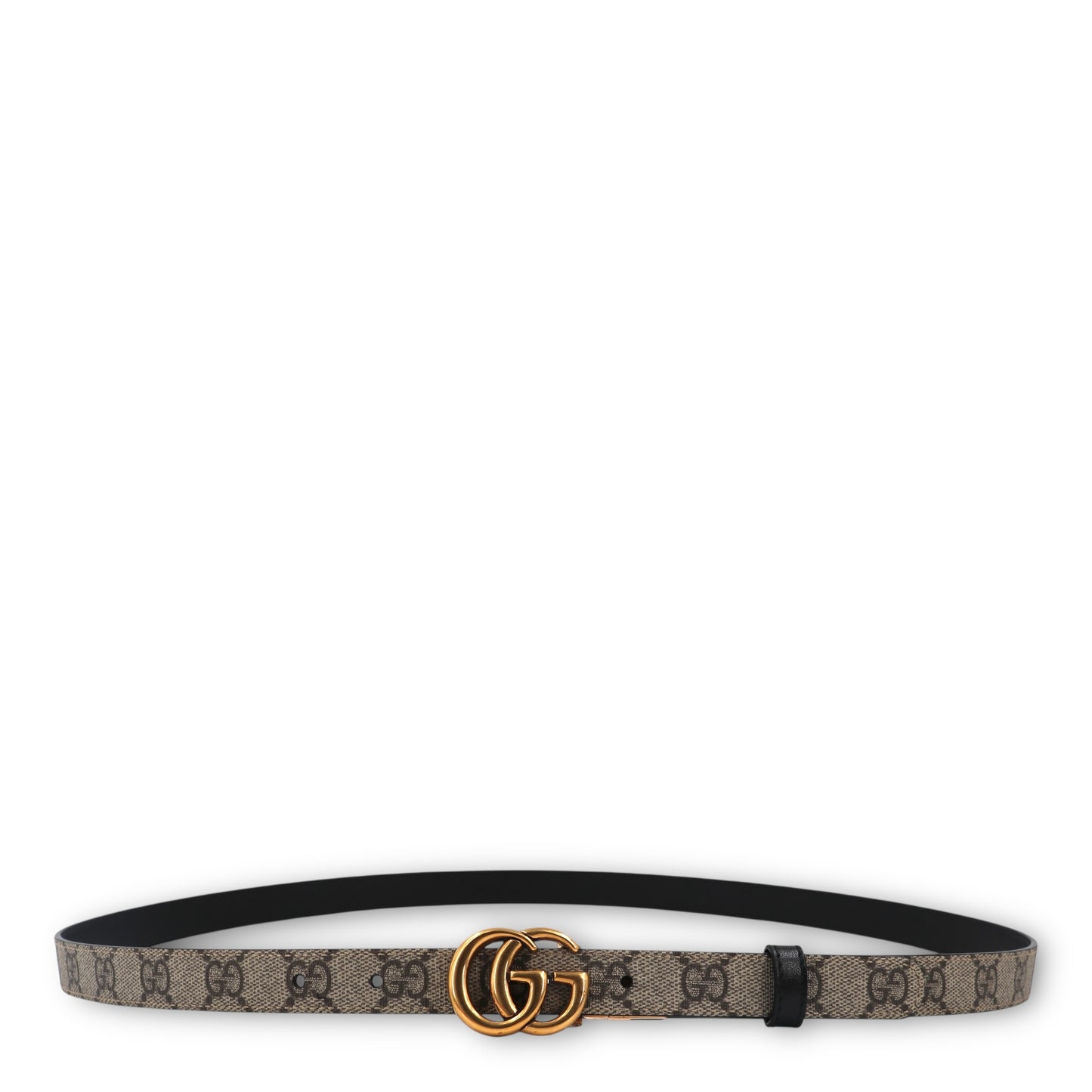 Gucci Marmont Wendegürtel GG/schwarz Gr. 110