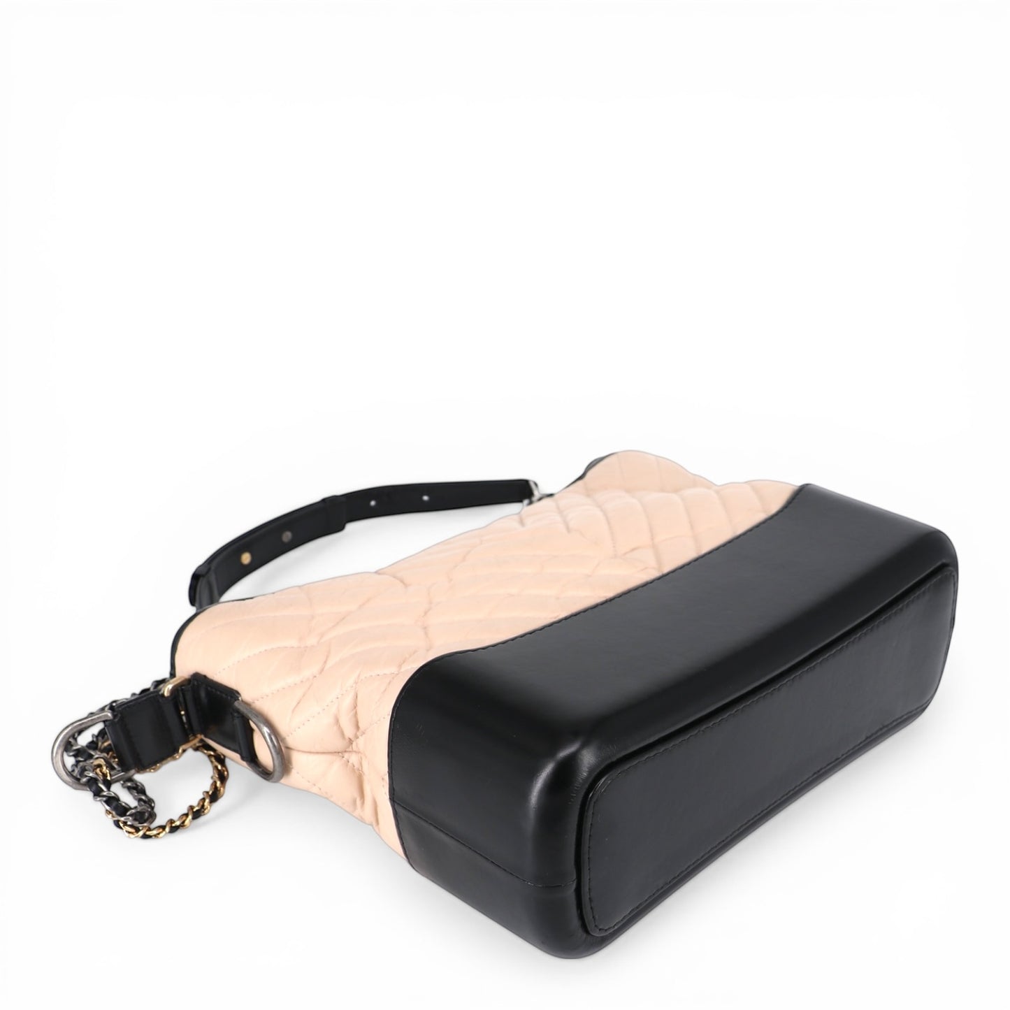 Chanel Gabrielle large beige/schwarz