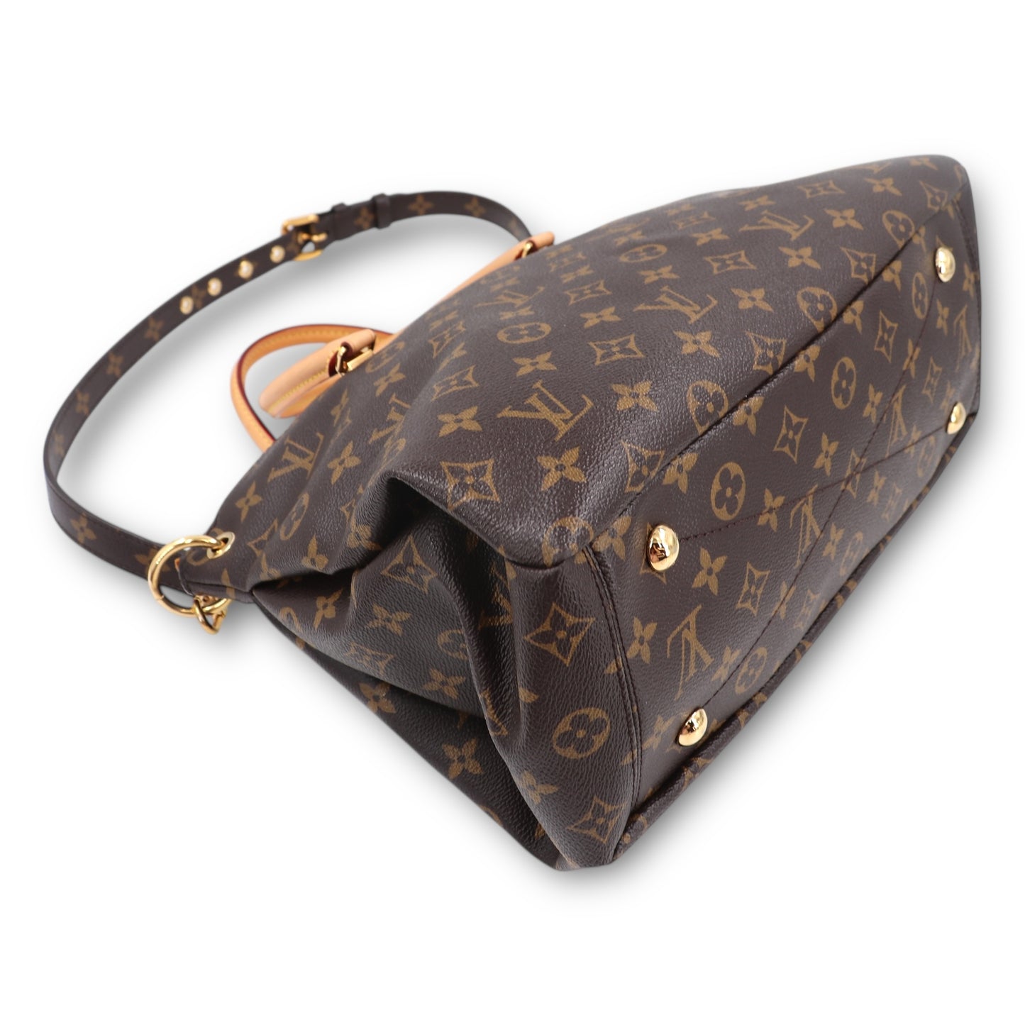 Louis Vuitton Pallas MM Monogram safran