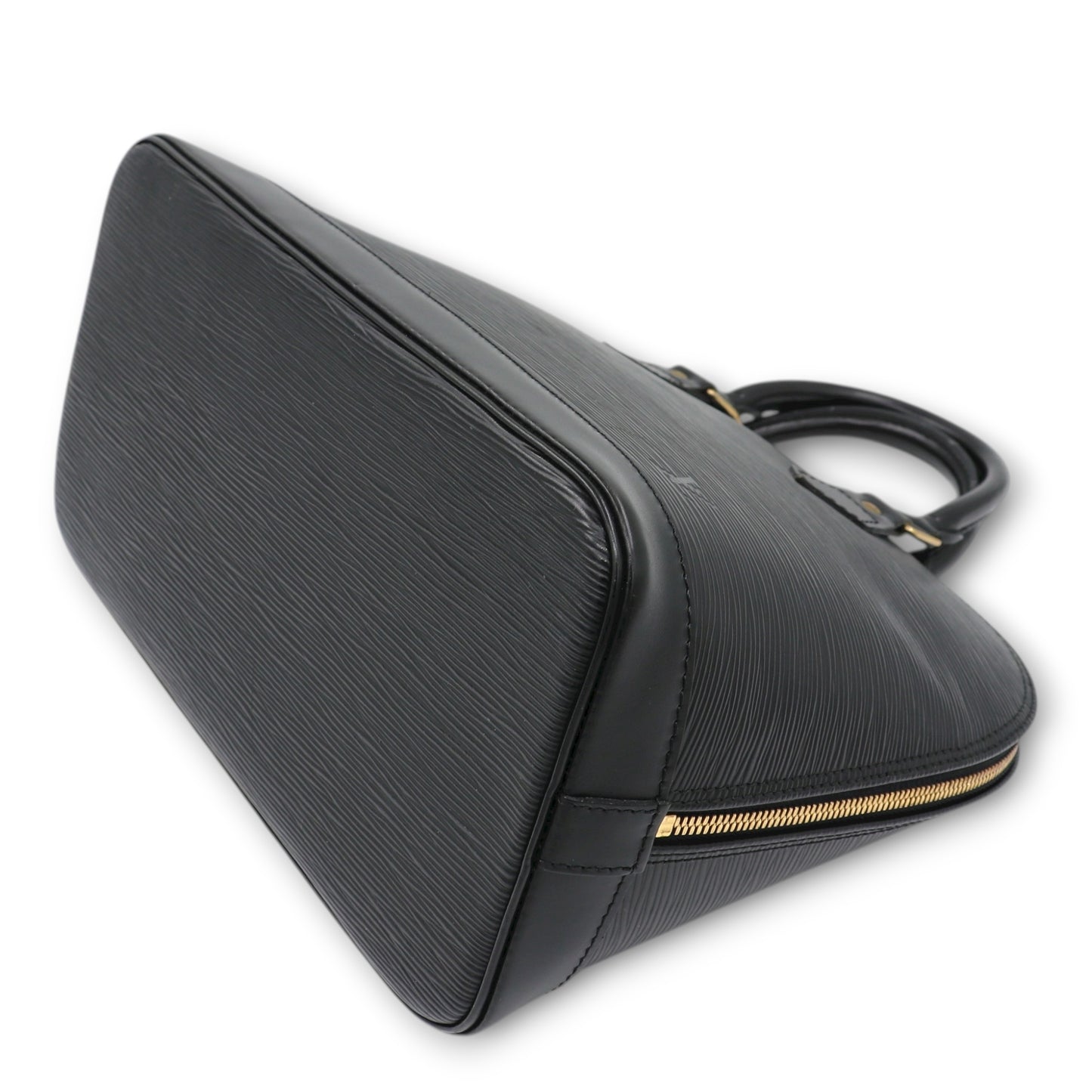 Louis Vuitton Alma PM Epi schwarz mit Schulterriemen