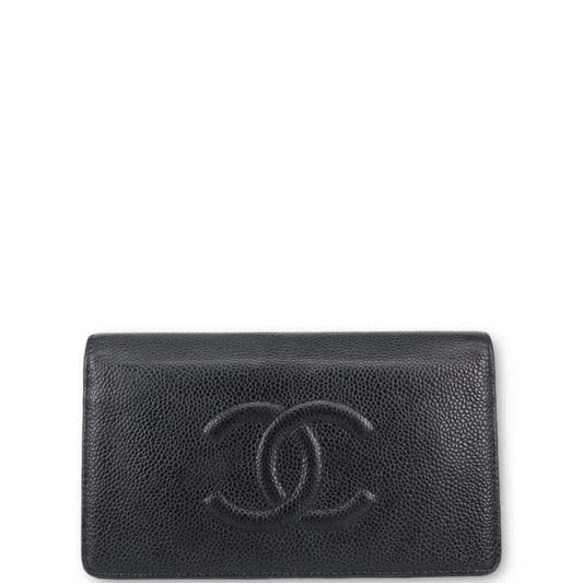 Chanel Portemonnaie schwarz