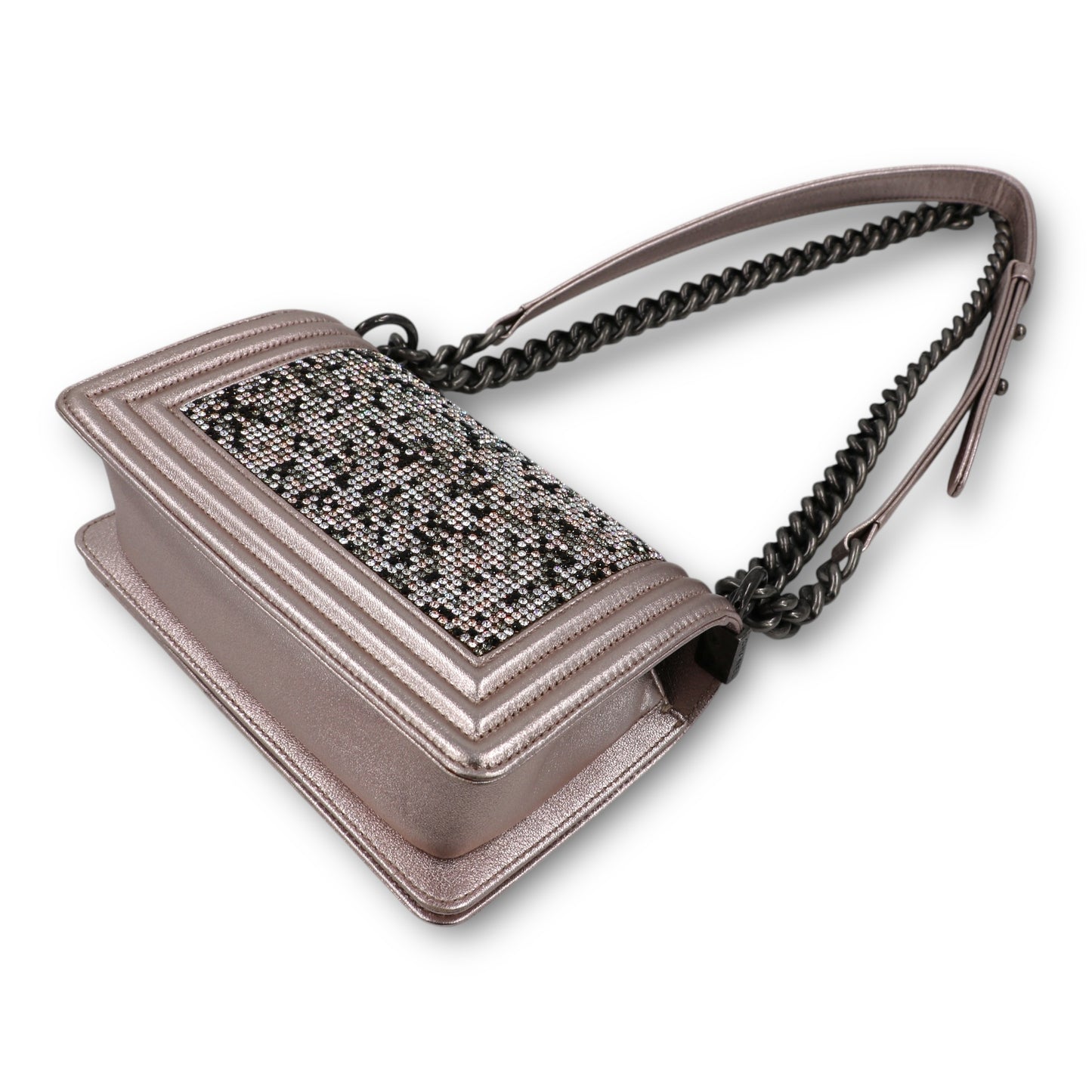 Chanel Small Boy by night