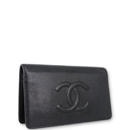 Chanel Portemonnaie schwarz