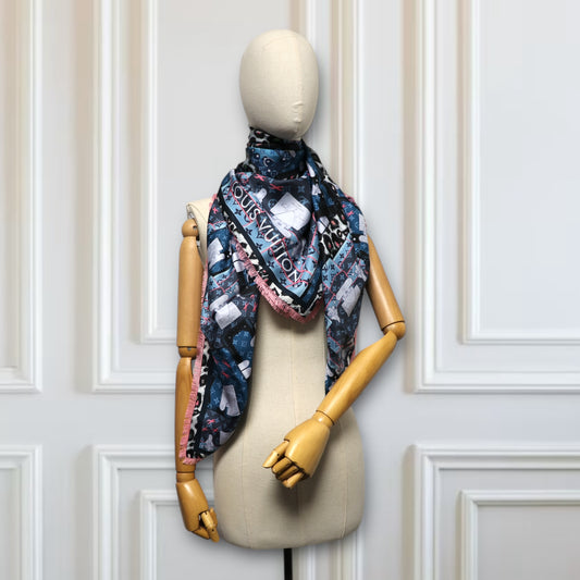 Louis Vuitton Schal "Mille et une malle"