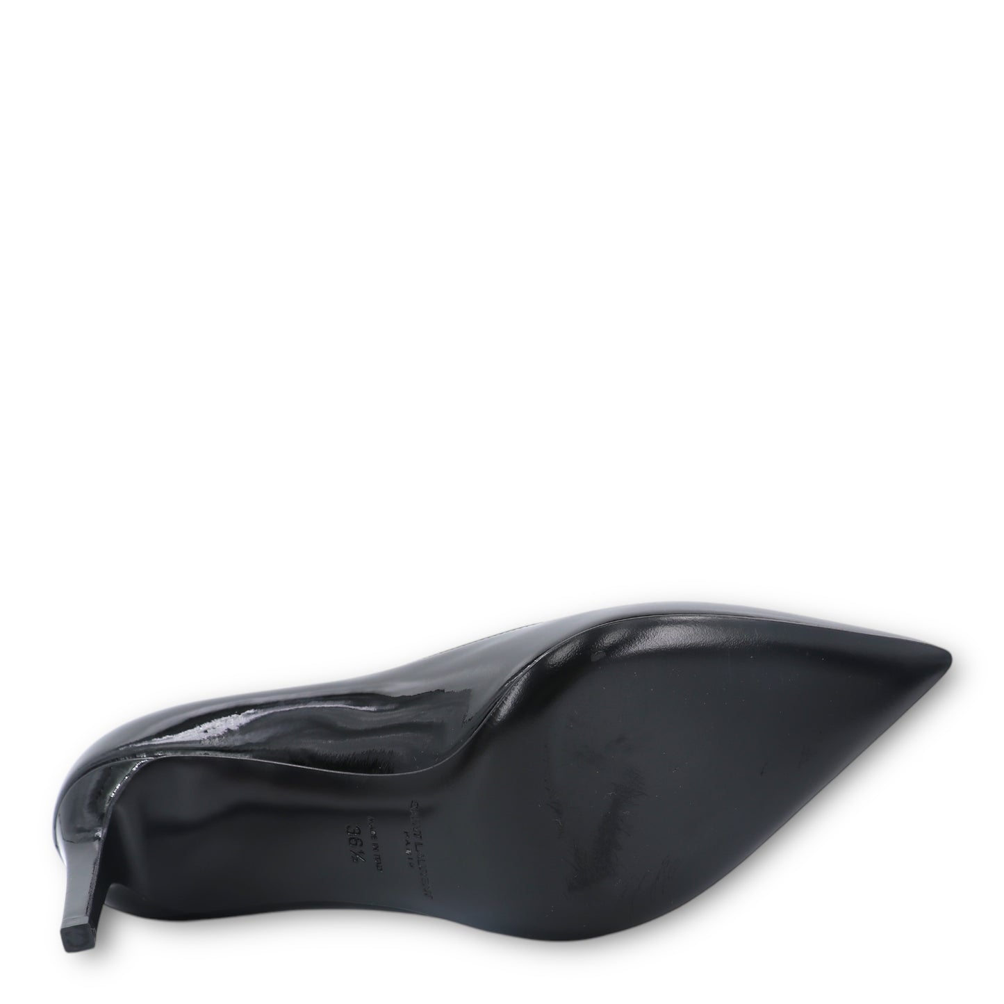 Saint Laurent Pumps Lackleder schwarz Gr. 36.5