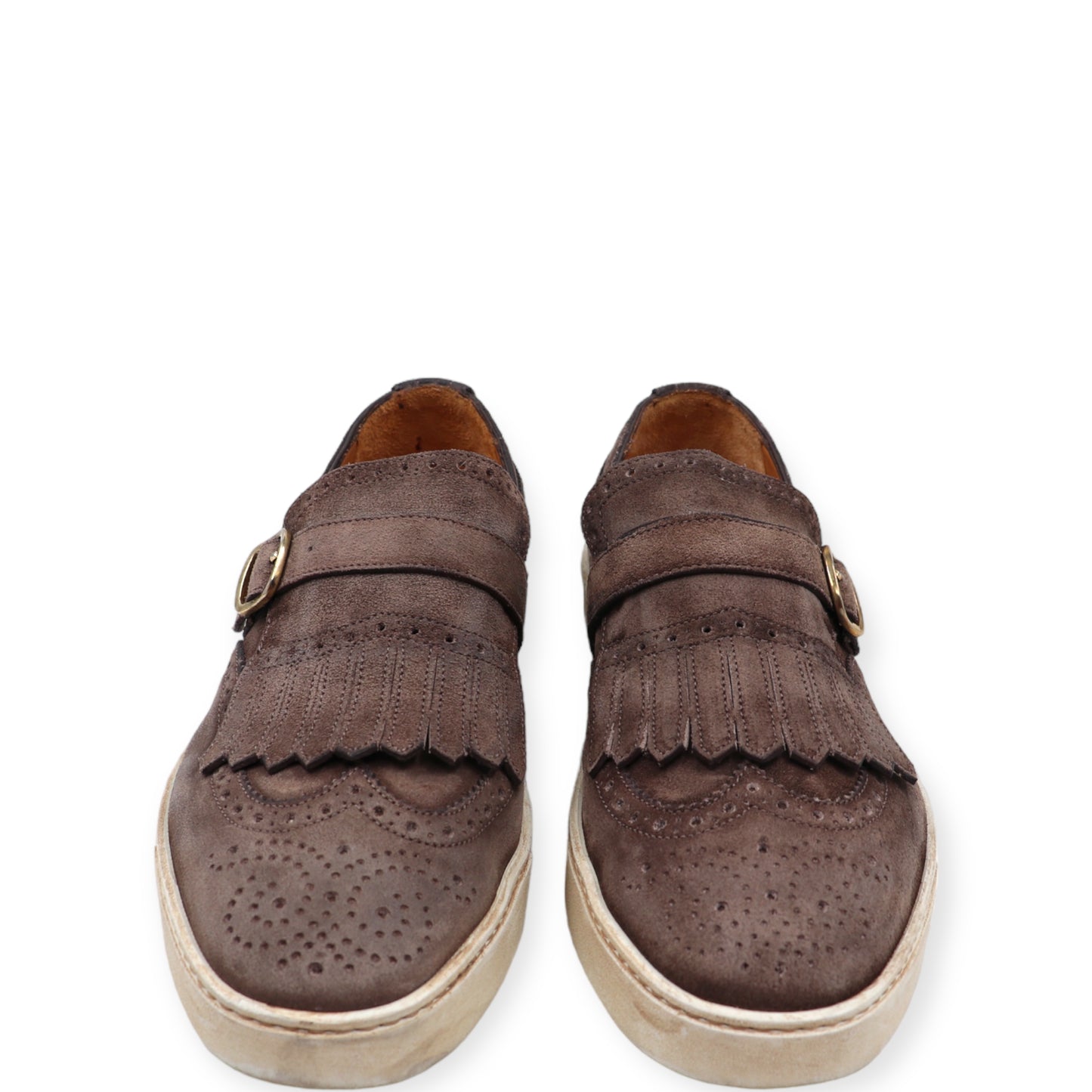Santoni Slip-on taupe