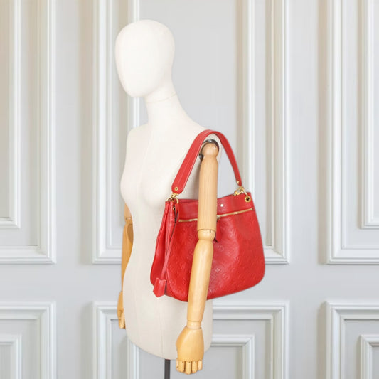 Louis Vuitton Spontini empreinte rot