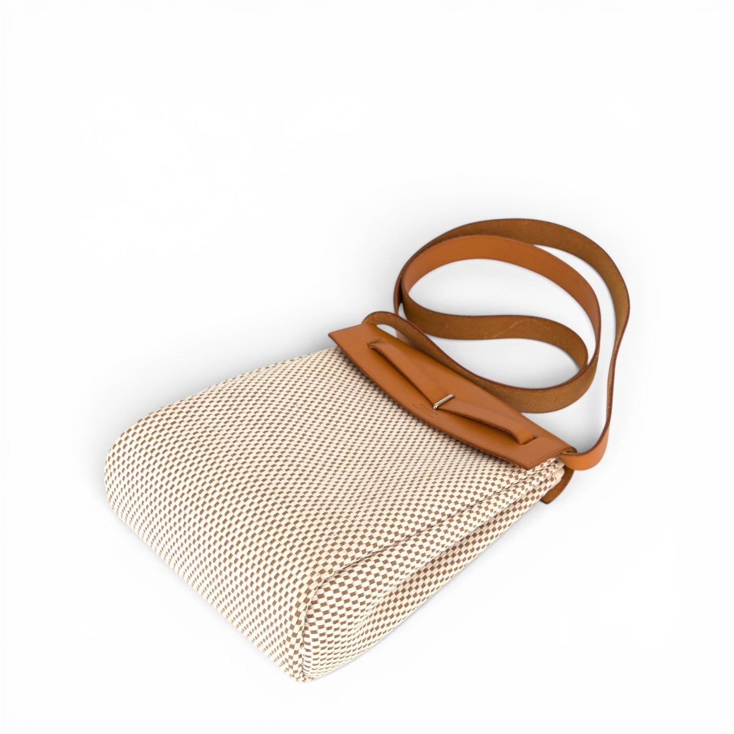 Hermès Herbag TPM crème/naturel