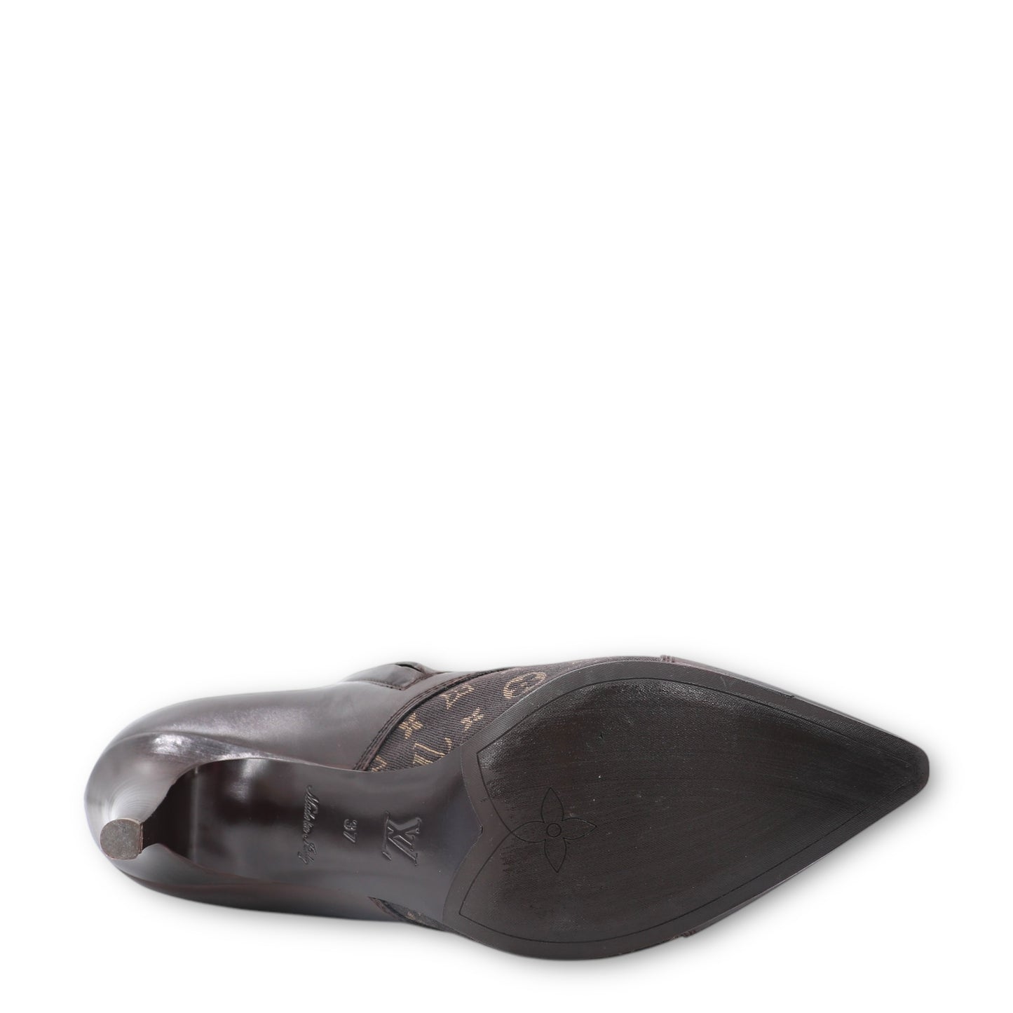 Louis Vuitton Stiefeletten Mini lin braun Gr. 37