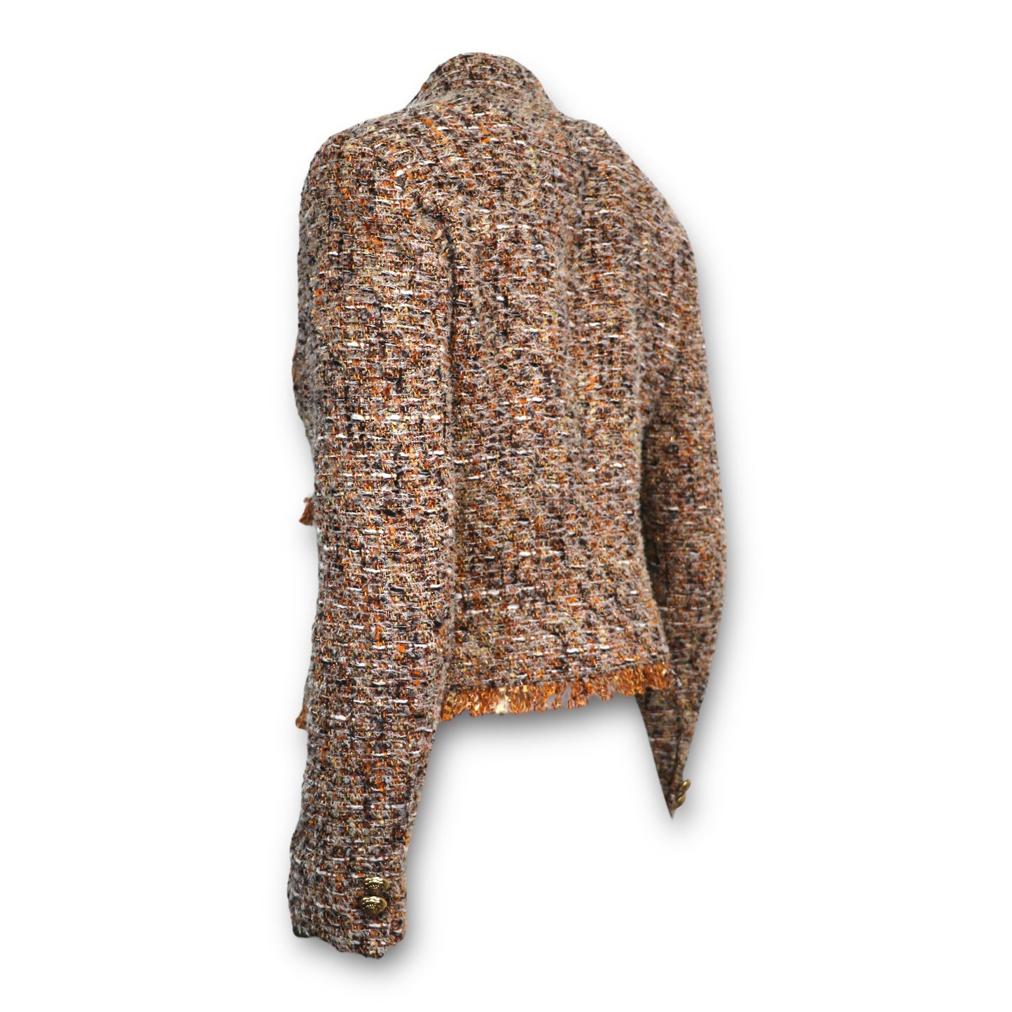 Tagliatore Boucléjacke Ocker meliert Gr. 38