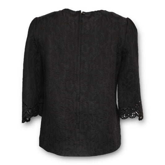Dolce & Gabbana Oberteil Brokat schwarz Gr. 40