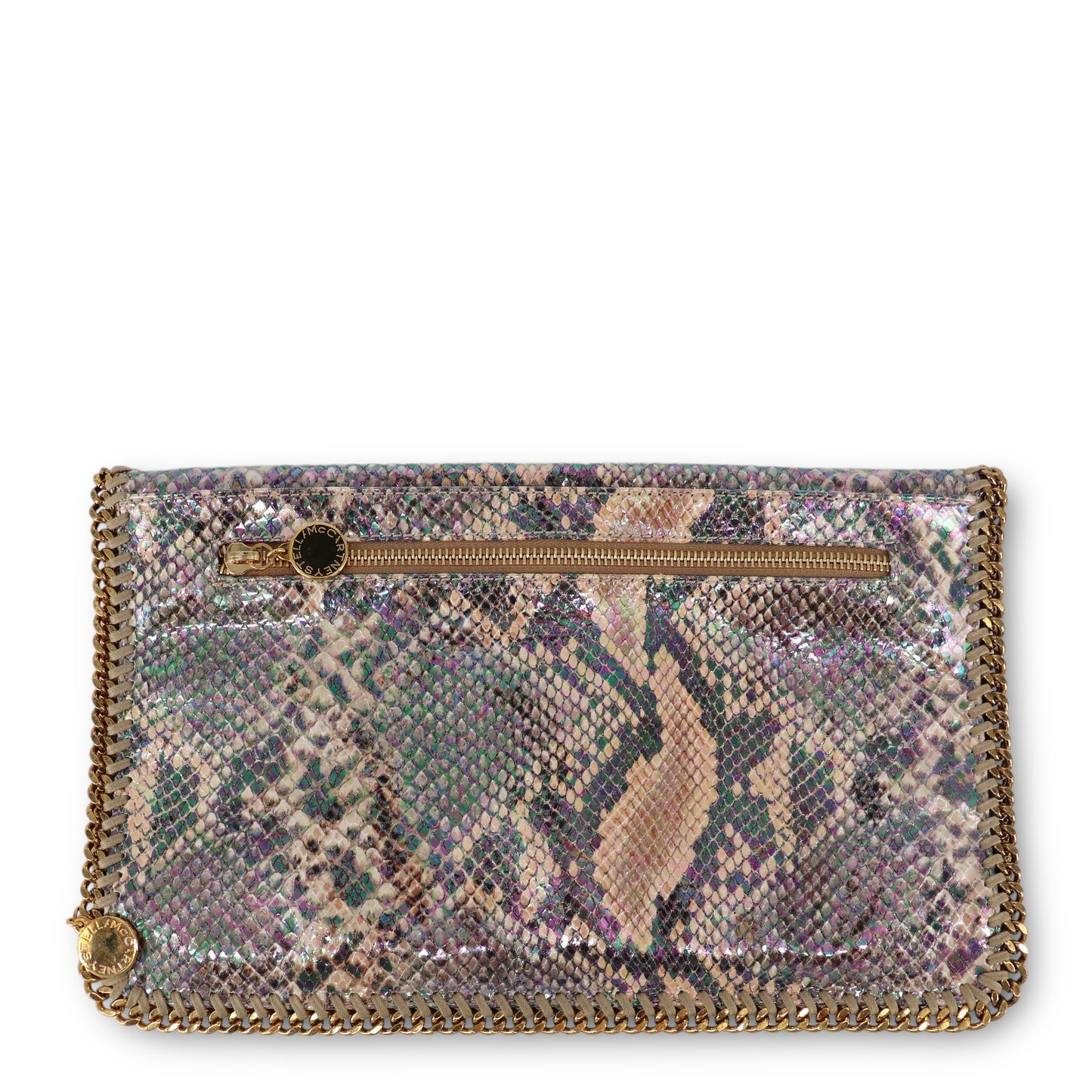 Stella McCartney Falabella Clutch iridescent