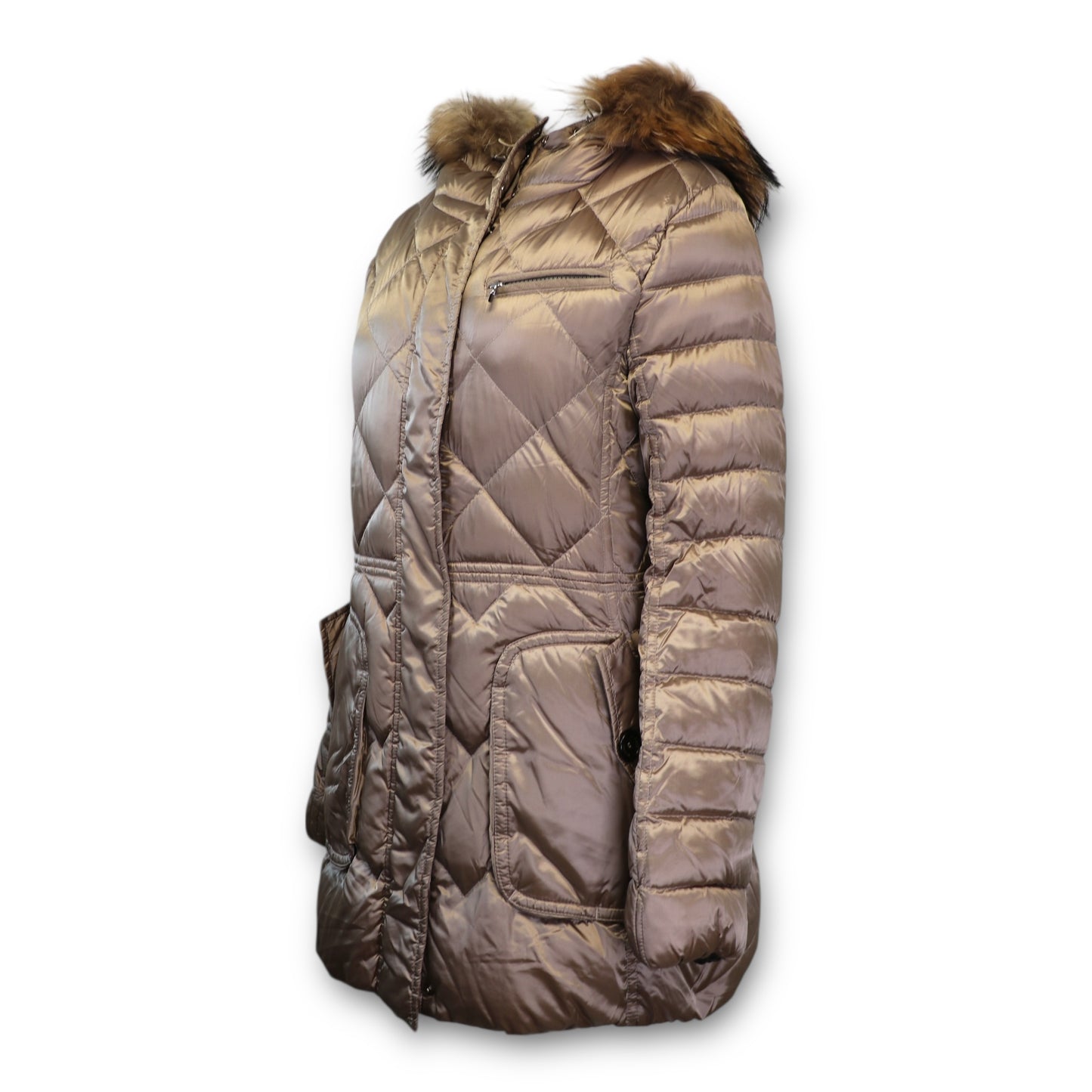 Bogner Daunenmantel taupe Gr. 40