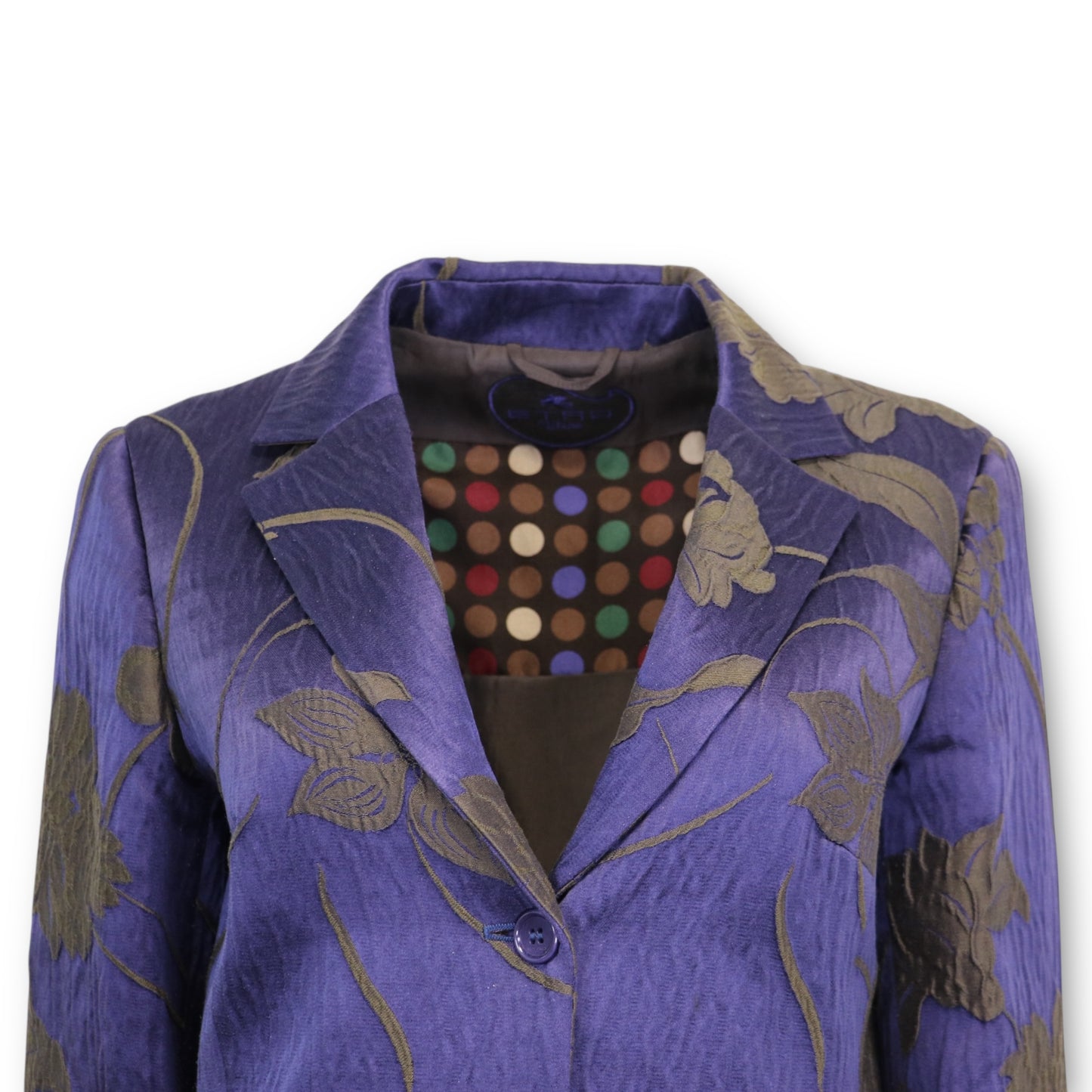 Etro Blazer lila geblümt Gr. 38