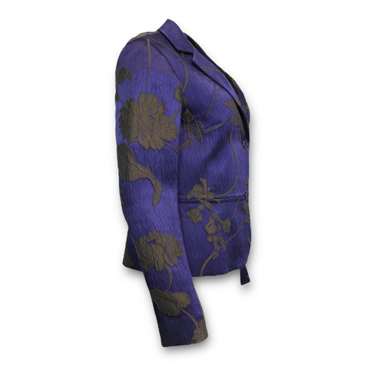 Etro Blazer lila geblümt Gr. 38