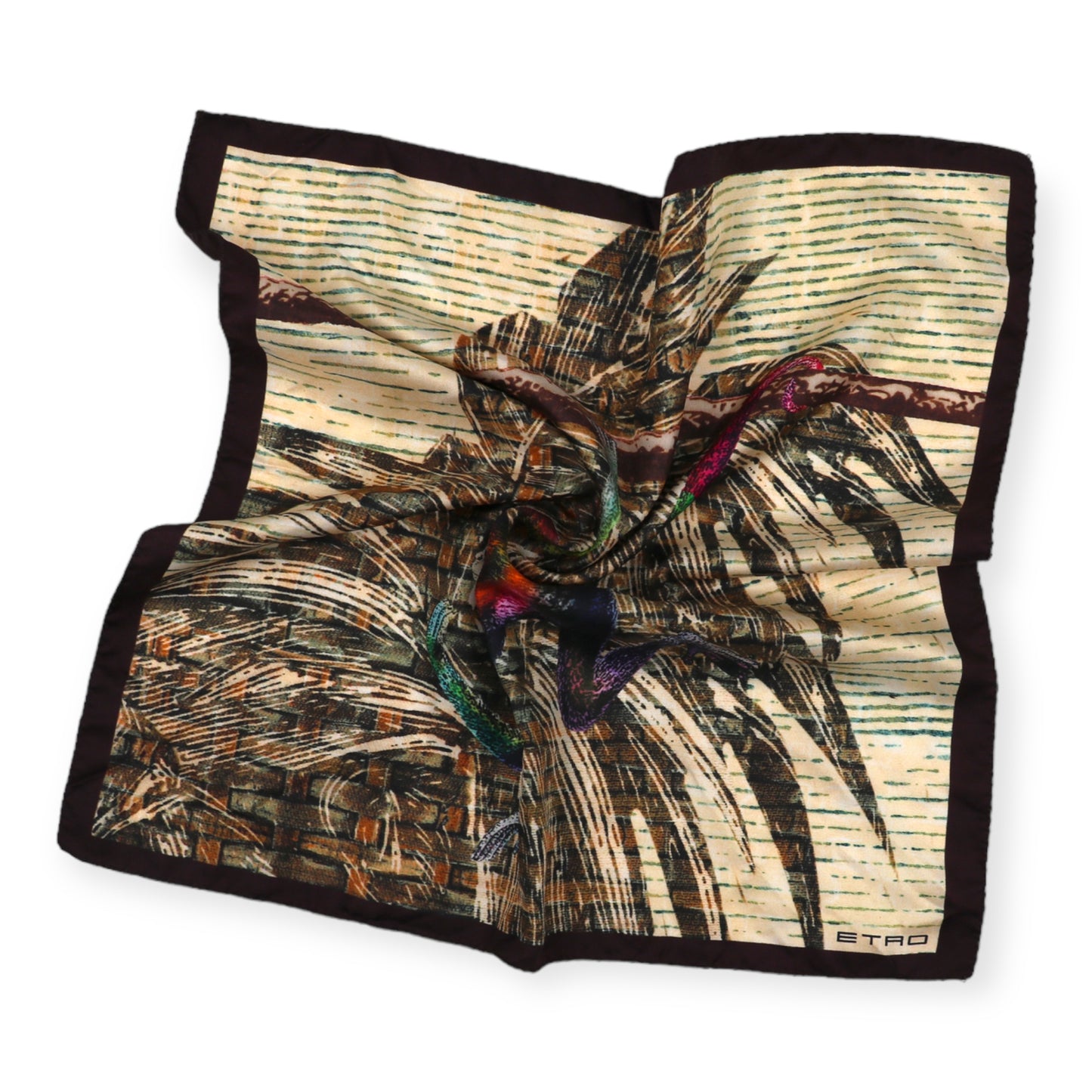 Etro Einstecktuch beige