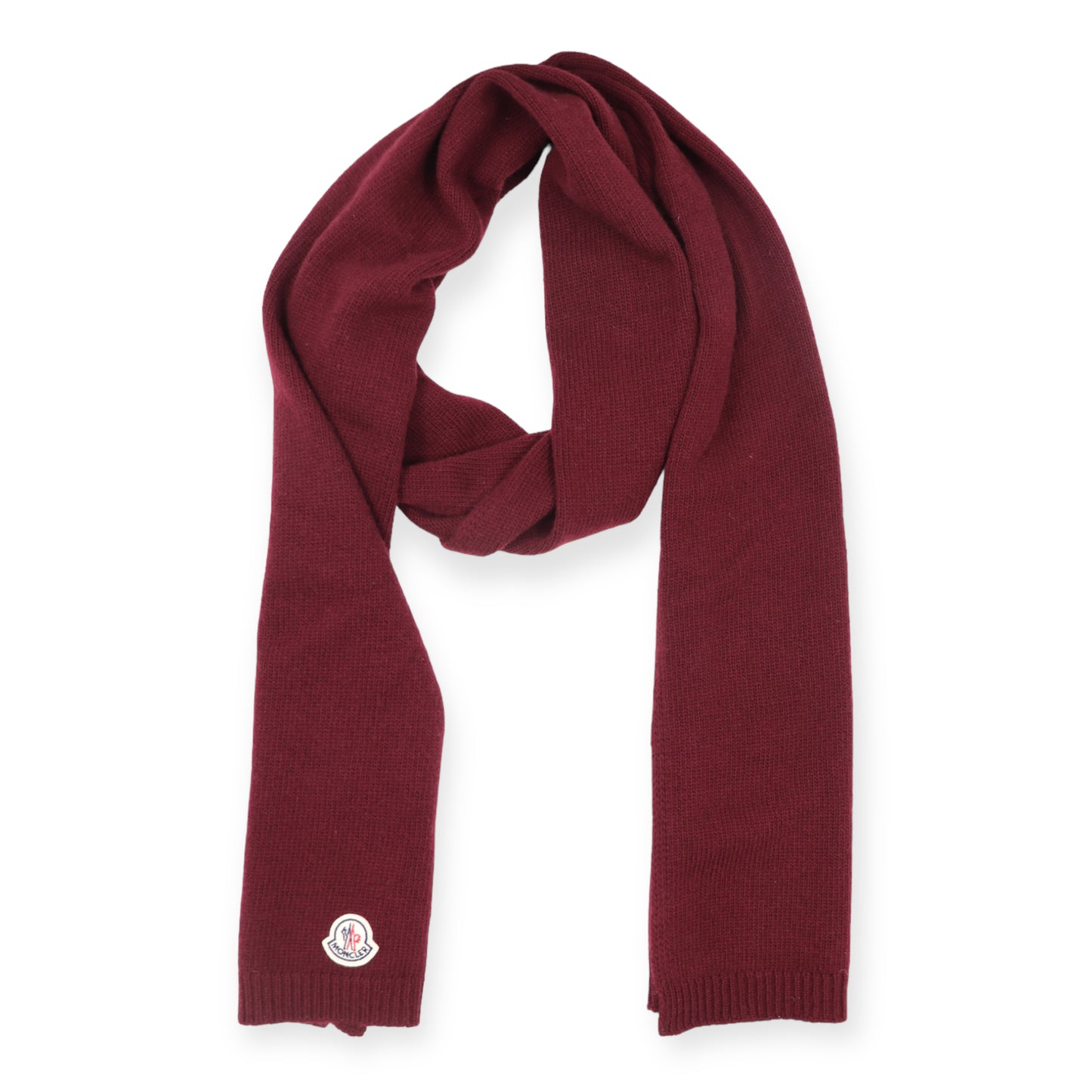 Moncler Schal bordeaux