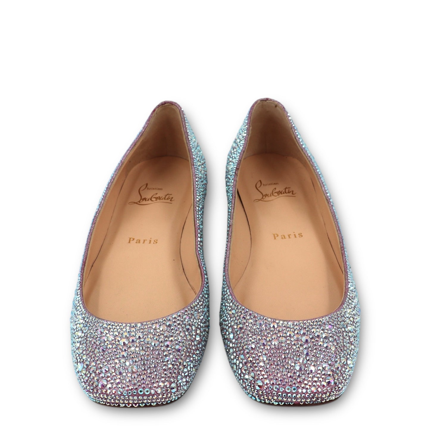 Christian Louboutin Ballerinas Strass Gr. 37.5
