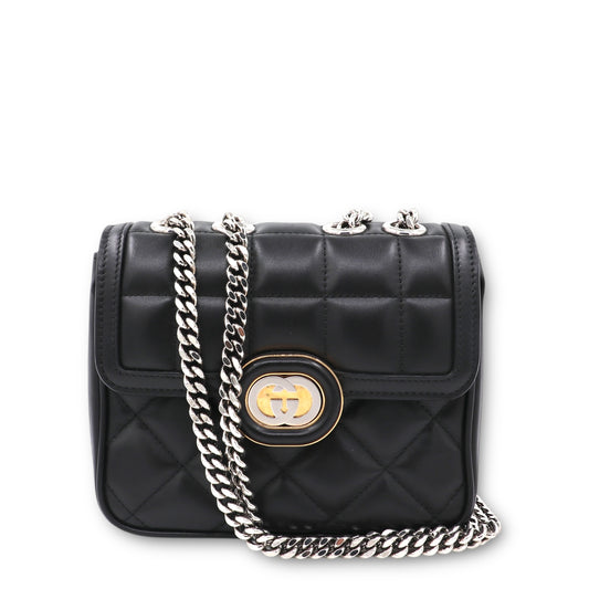 Gucci Deco mini Tasche schwarz