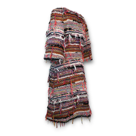 Chanel Tweed Jacke multicolor Gr. 40