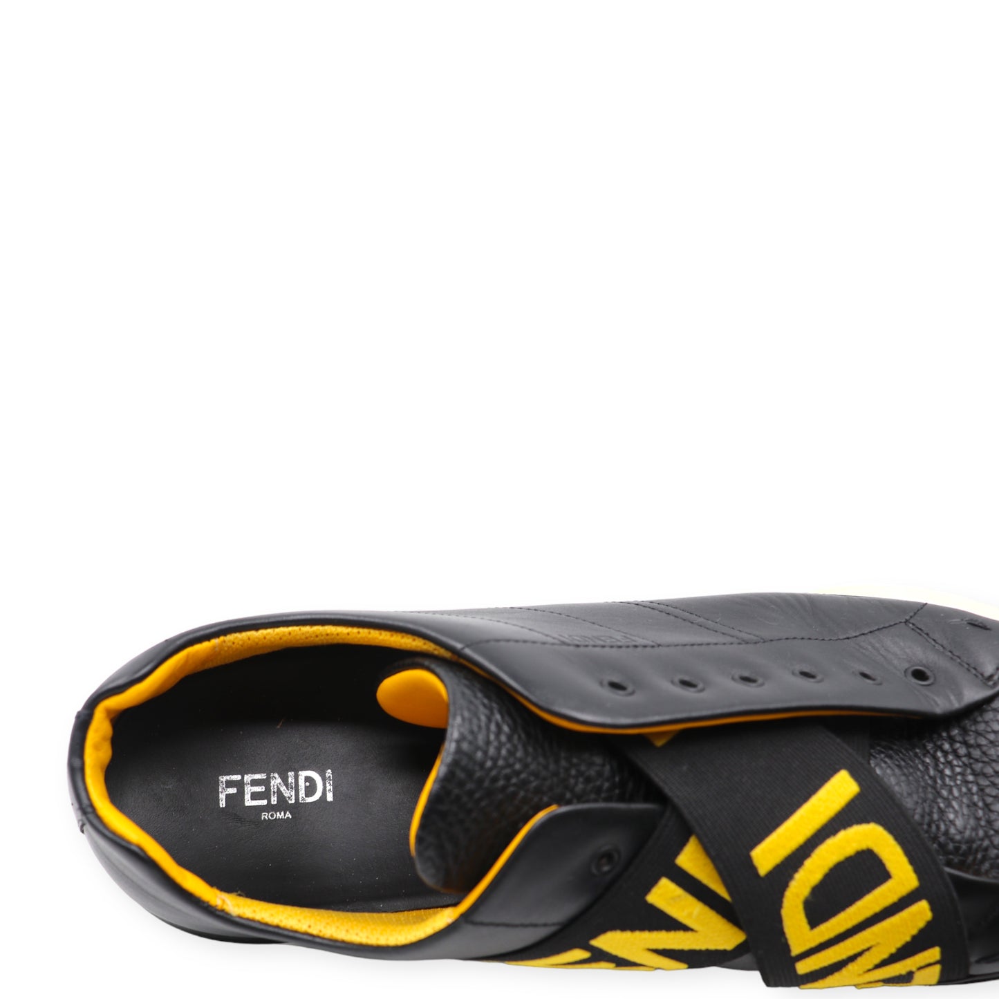 Fendi Slip-ons schwarz