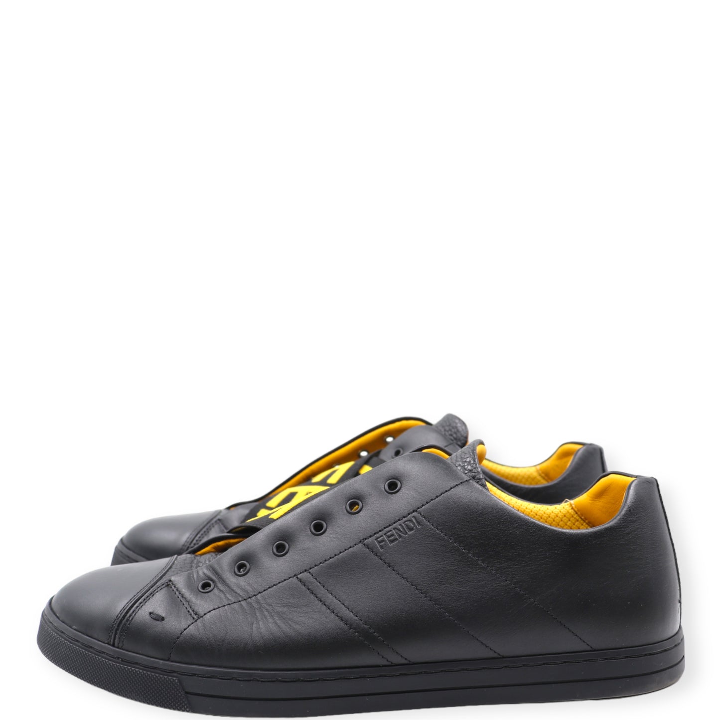 Fendi Slip-ons schwarz