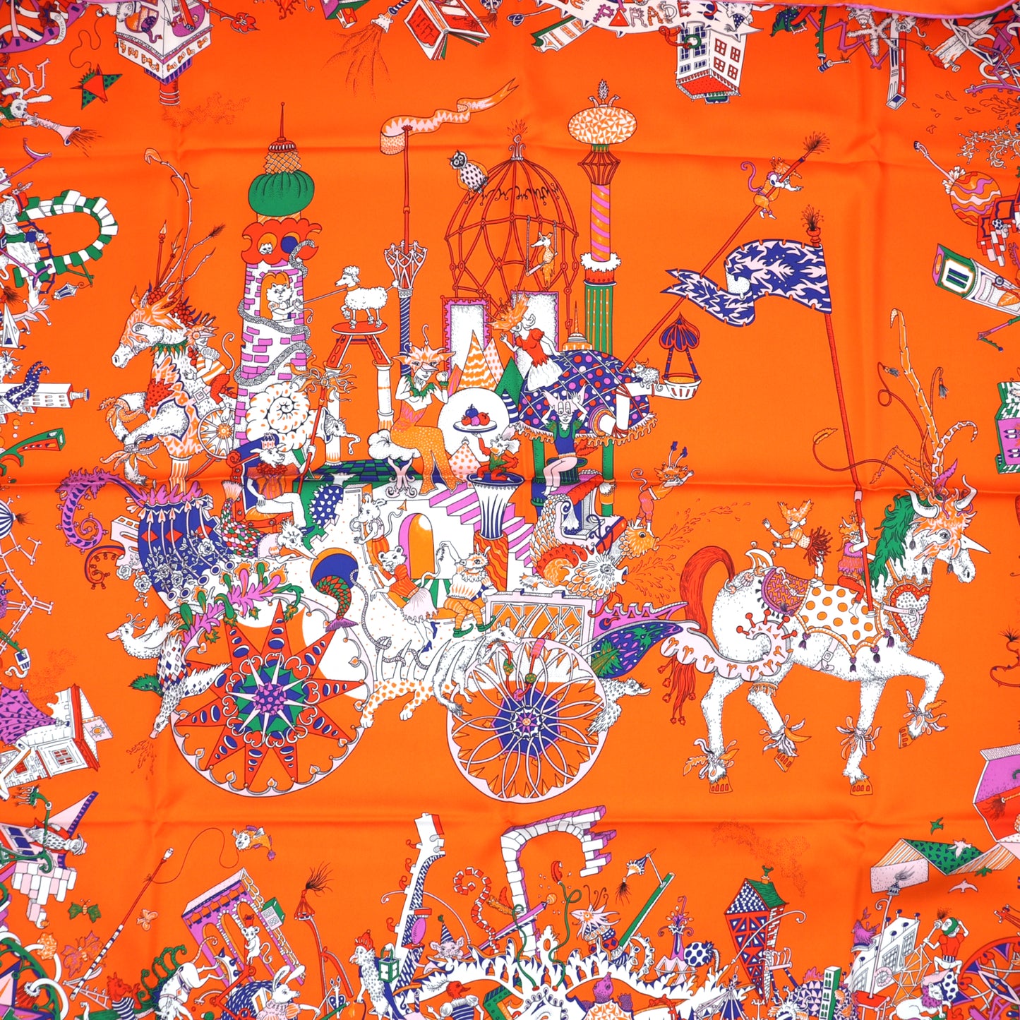 Hermès Carré “La folle parade”