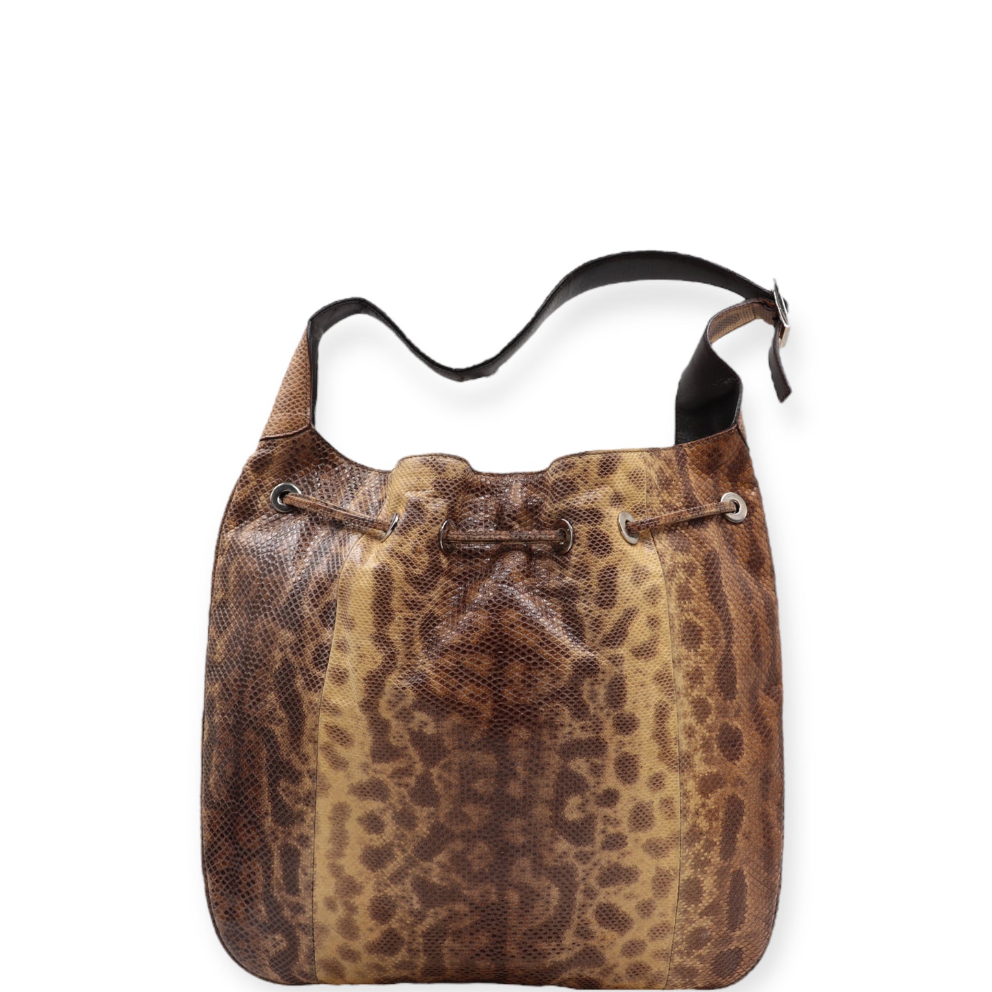 Gucci Schultertasche Python