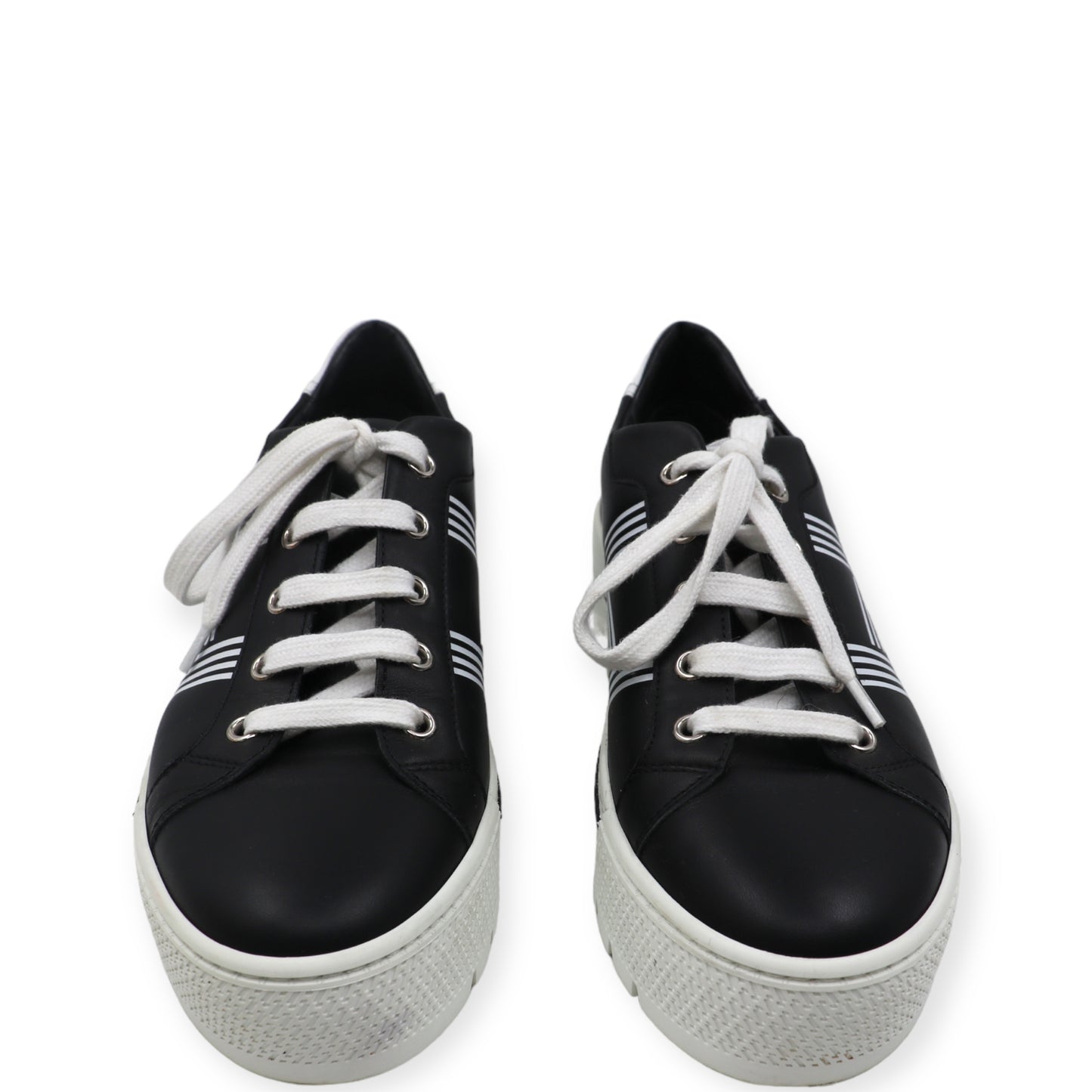 Hermès Dare Sneaker schwarz
