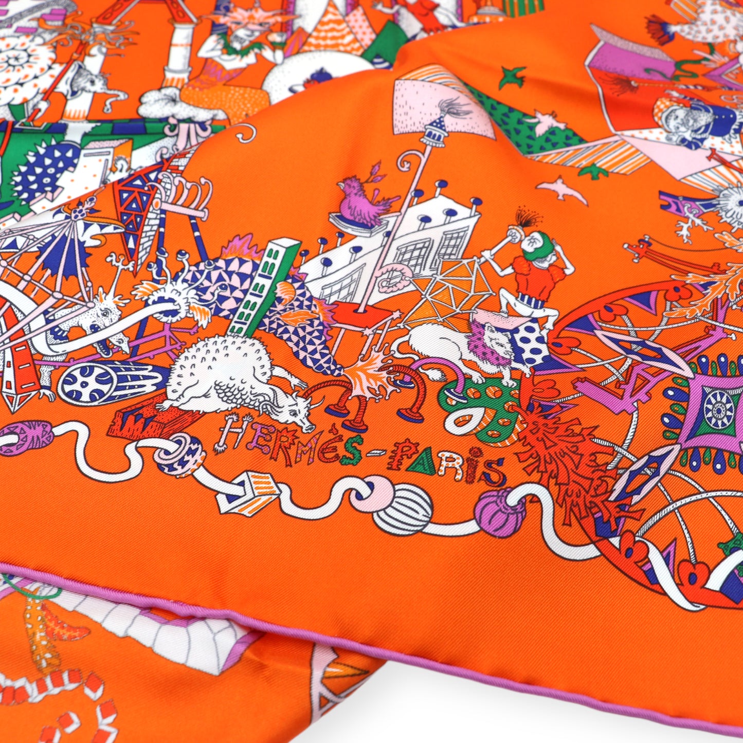 Hermès Carré “La folle parade”