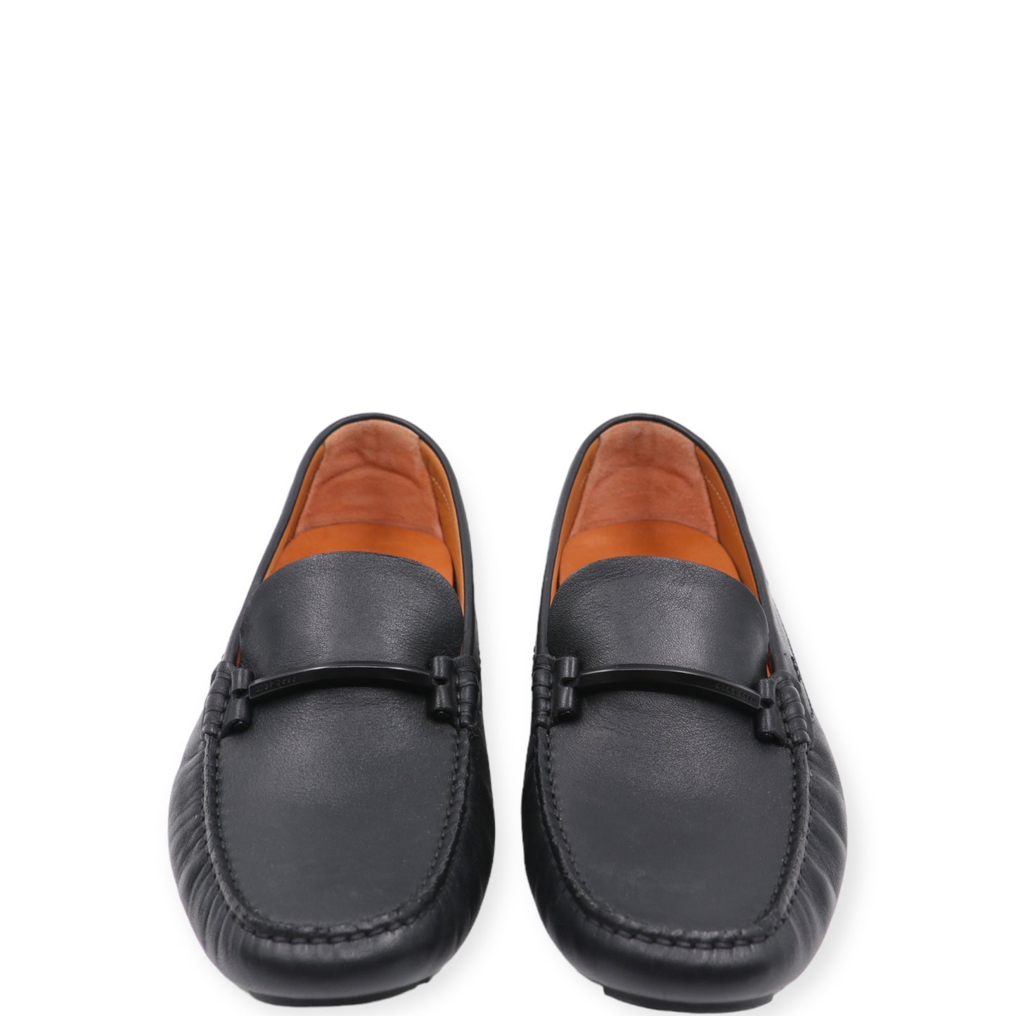 Boss Mocassins schwarz