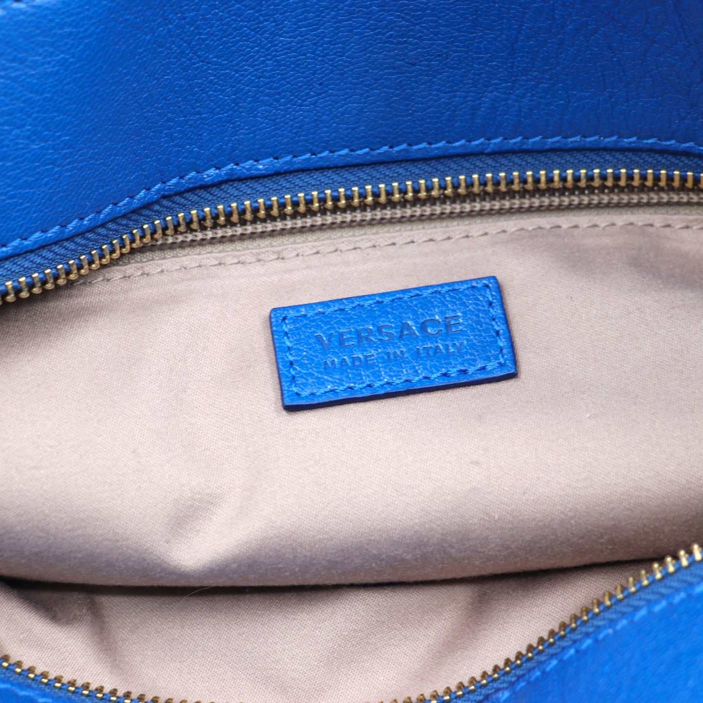 Versace Shopper blau
