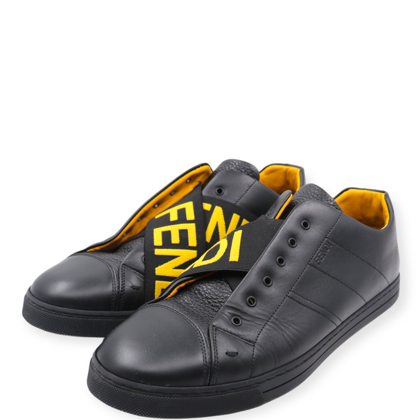 Fendi Slip-ons schwarz